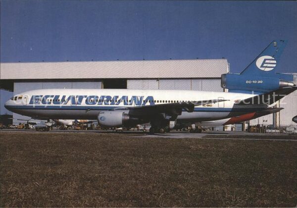 Flugzeuge Zivil ECUATORIANA ECUATOR DC10-30 (46575) HC-