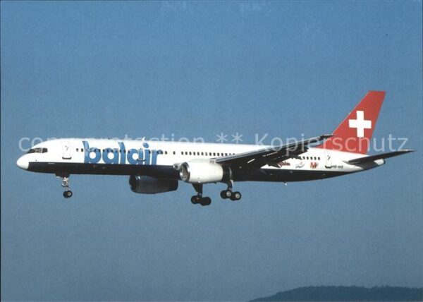 Flugzeuge Zivil BALAIR Boeing 757-2G5 HB-IHS (cn 30394)