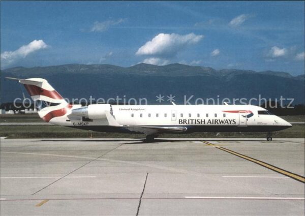 Flugzeuge Zivil British Airways Canadair RJ200LR G-MSKP