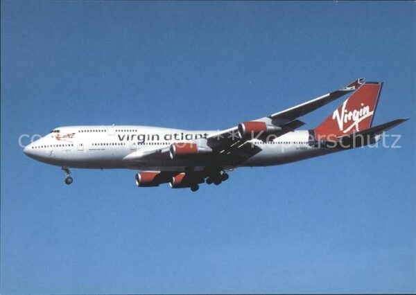 Flugzeuge Zivil Virgin Atlanta Ladybird Boeing 747-41R