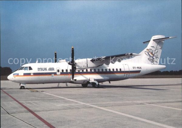 Flugzeuge Zivil MUK Air Aerospatiale Alenia ATR42-300 O