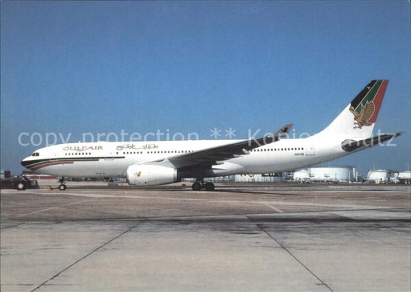 Flugzeuge Zivil Gulfair Airbus Industrie A330-243 A4O-K
