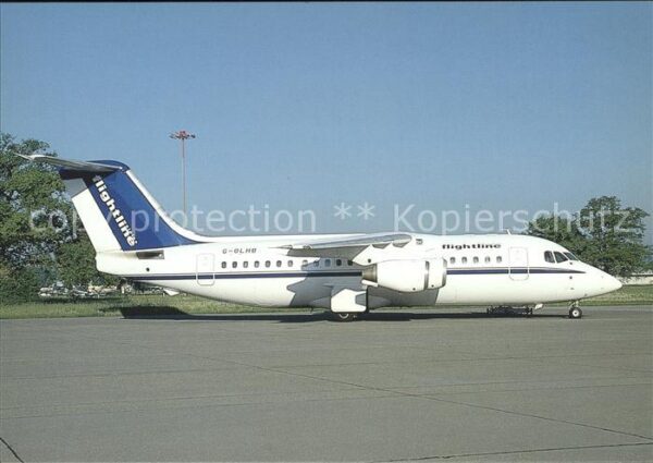 Flugzeuge Zivil Alpine Flightline British Aerospace 146