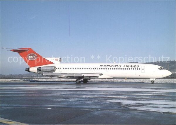 Flugzeuge Zivil Bosphorus Airways Boeing 727-230 TC-IKO