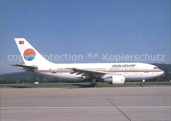 Flugzeuge Zivil Holiday Airlines A310-222 TC-GAC c/n 27
