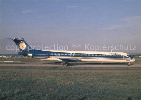 Flugzeuge Zivil Trans Alsace McDonnell Douglas MD-83 El