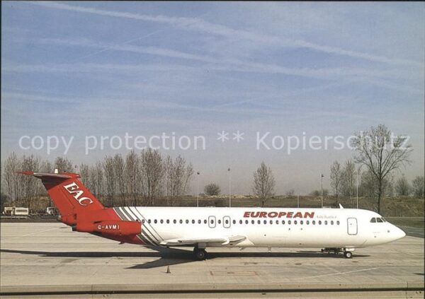 Flugzeuge Zivil European Aircharter BAC 1-11-510ED G-AV