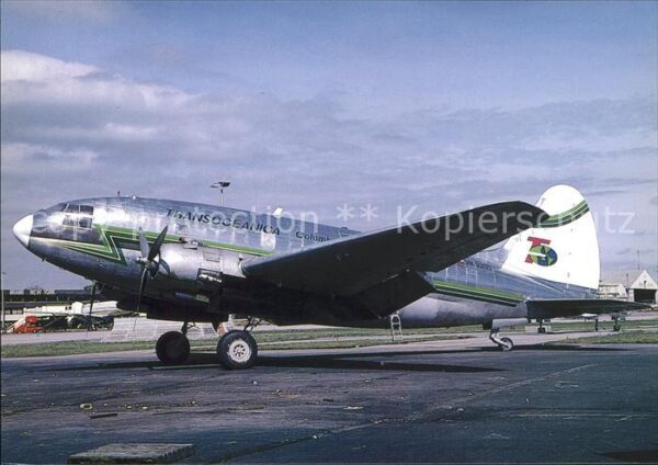 Flugzeuge Zivil Transoceanica Colombia Curtiss C-46 HK-