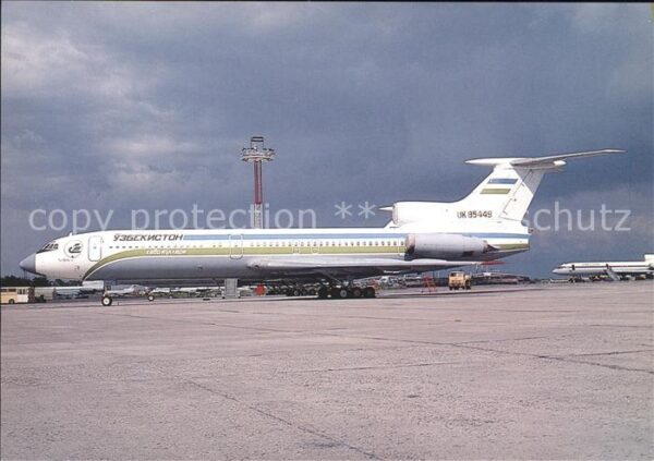 Flugzeuge Zivil Uzbekistan Havo Jullary Tupolex 154B-2