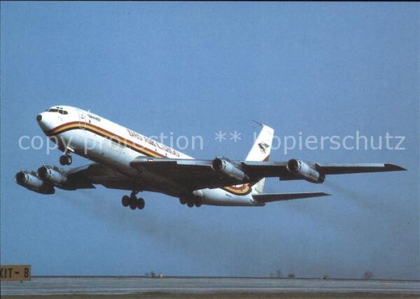 Flugzeuge Zivil DAS Air Cargo 5X-JON B707-369C