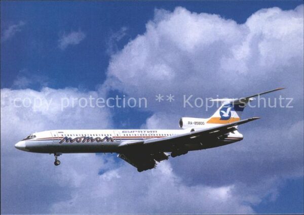 Flugzeuge Zivil Motom  Buryatia TU154M RA-85800 c/n 984