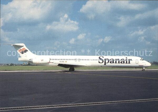 Flugzeuge Zivil Spanair McDDouglas MD-83 EC-EOZ (cn4962