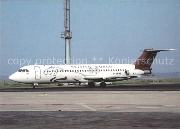 Flugzeuge Zivil British World BAe (BAC) One-Eleven 531F
