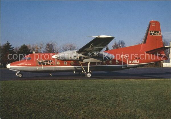 Flugzeuge Zivil WDL Fokker F-27 D-AELI
