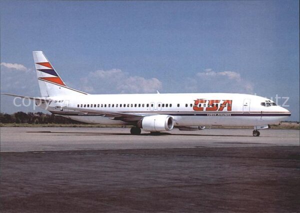 Flugzeuge Zivil CSA Czeck Airlines B-737-4YO OK-WGF c/n