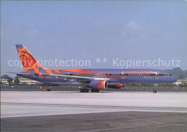 Flugzeuge Zivil America West Airlines Phoenix Suns Boei