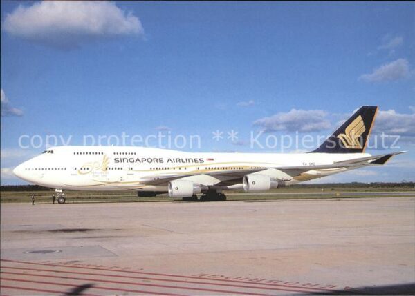 Flugzeuge Zivil Singapore Airlines (50th.Anniversary 19