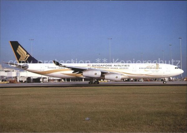Flugzeuge Zivil Singapore Airlines (50th. Anniversary 1