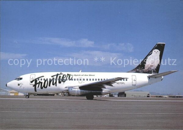 Flugzeuge Zivil Frontier Airlines Boeing B-737-200 N270