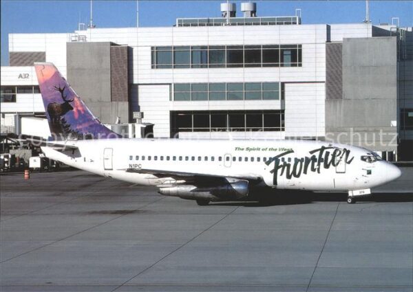 Flugzeuge Zivil Frontier Airlines Boeing 737-200 N1PC