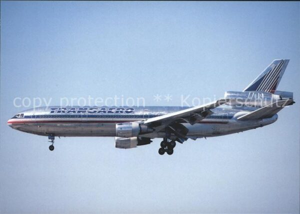 Flugzeuge Zivil TRANSAERO McDDouglas DC 10-10 N141AA LA
