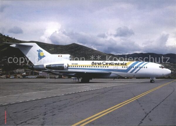 Flugzeuge Zivil Aero Continente B-727-51 OB-1588 c/n 18