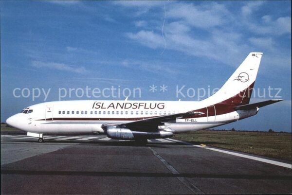 Flugzeuge Zivil Islandsflug B737-210C TF-ELL cn 20138/1