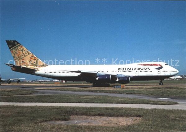 Flugzeuge Zivil British Airways Boeing 747-236B G-BDXO