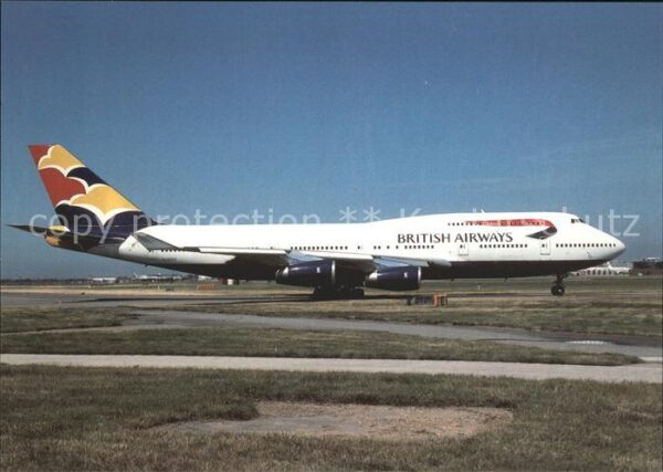 Flugzeuge Zivil British Airways Boeing 747-436 G-CIVU (