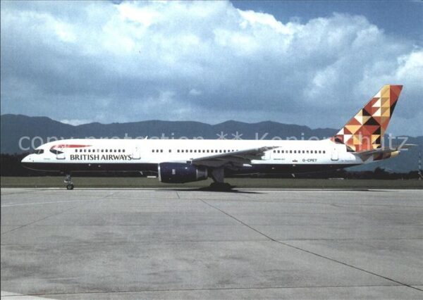 Flugzeuge Zivil British Airways Boeing 757-236 G-CPET (