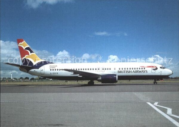 Flugzeuge Zivil British Airways Boeing 737-436 G-DOCB (