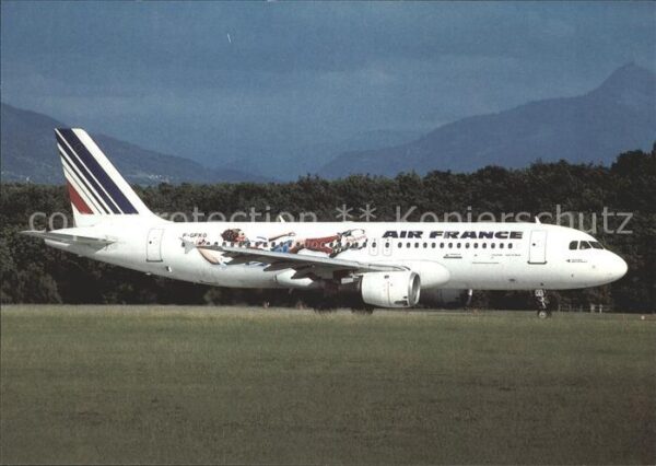 Flugzeuge Zivil Air France Airbus Industrie A320-211 F-