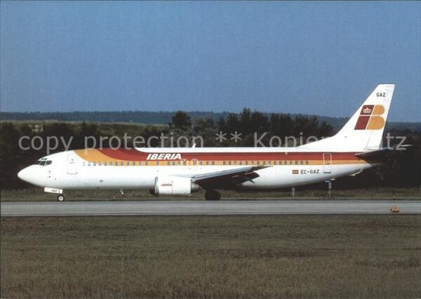 Flugzeuge Zivil Iberia Boeing 737-4YO EC-GAZ (cn 24906)
