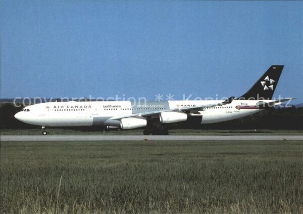 Flugzeuge Zivil Air Canada Airbus Industrie A340-313 C-