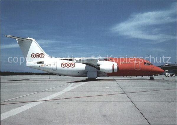 Flugzeuge Zivil TNT BAE 146-200 (QT) EC-FZE (cn E2105)