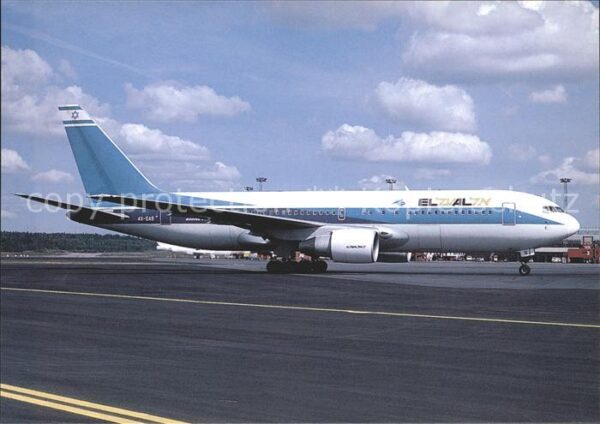 Flugzeuge Zivil EL AL Israel Airlines Boeing 767-258 4X