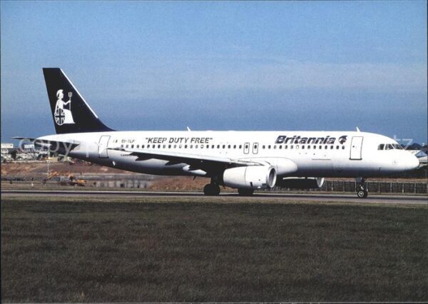 Flugzeuge Zivil Britannia Airways A320-231 El-TLF c/n 4