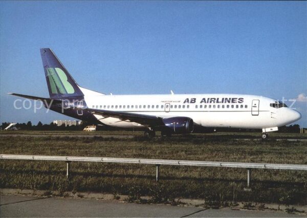 Flugzeuge Zivil AB Airlines B-737-33A G-OABL c/n 24096