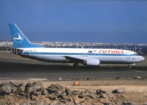 Flugzeuge Zivil Futura (Luxair col.) Boeing B-737-400 L