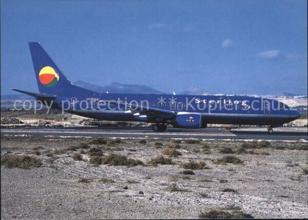 Flugzeuge Zivil Sterling Boeing B-737-800 OY-SEB