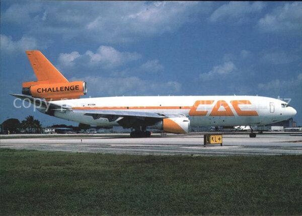 Flugzeuge Zivil Challenge Air Cargo McDDouglas DC-10-30