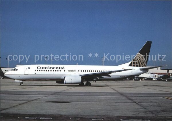 Flugzeuge Zivil Continental Airlines Boeing B-737-800 N