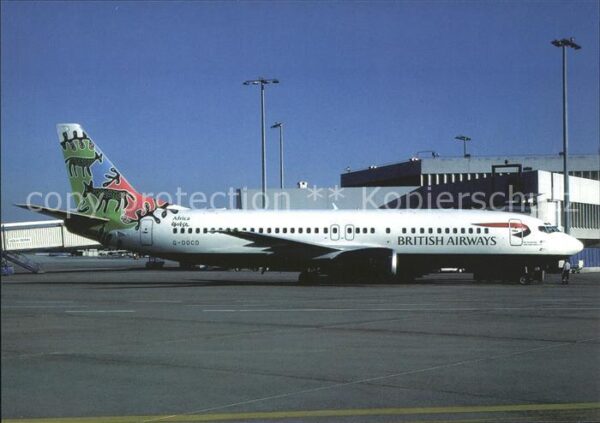 Flugzeuge Zivil Britsh Airways (Animals & Trees col.) B
