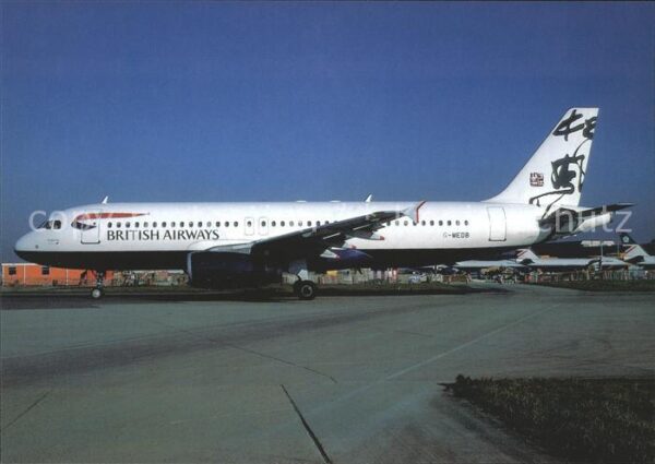 Flugzeuge Zivil British Airways A-320 G-MEDB