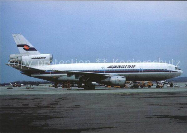 Flugzeuge Zivil Spantax McDDouglas DC-10-30 EC-DSF