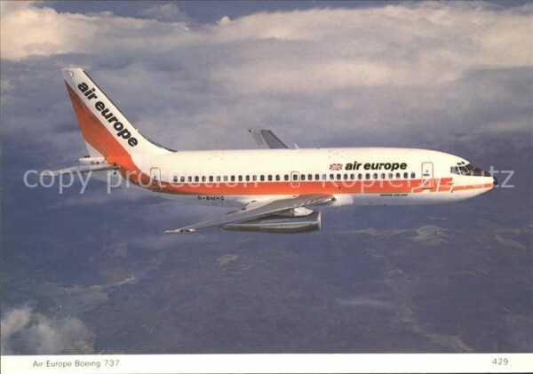 Flugzeuge Zivil Air Europe Boeing 737 G-BMHG