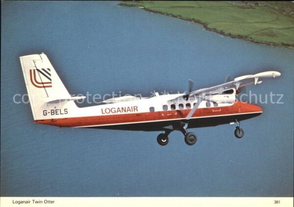 Flugzeuge Zivil Loganair G-Bels