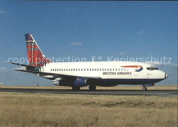 Flugzeuge Zivil British Airways B 737-236 Adv G.BGDL c/
