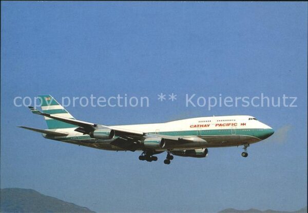 Flugzeuge Zivil Cathay Pacific Boeing 747-400 VR-HOR Ho