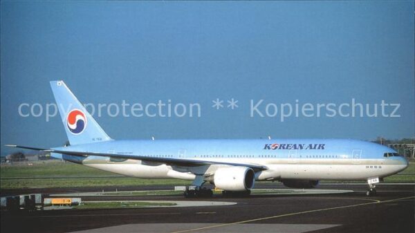 Flugzeuge Zivil Korean Air B777-3B5 A6-EMD c/n 272HL-75